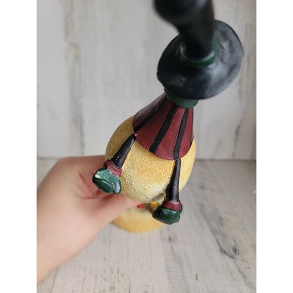 Tall stocking elf snowman AS IS Xmas figure decor - Picture 6 of 9